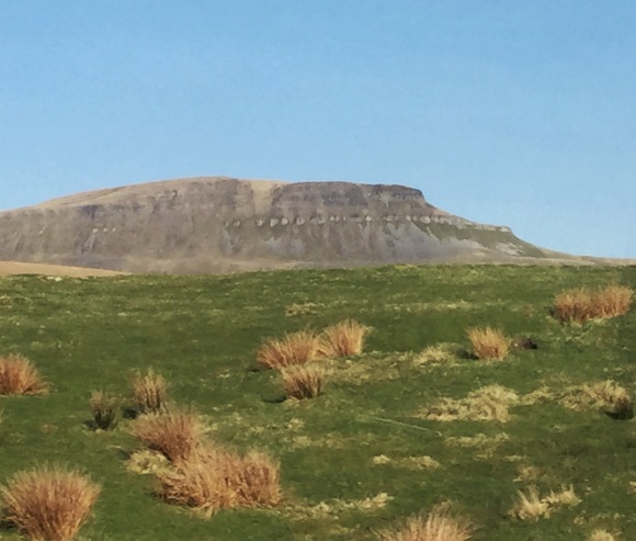 Pen-y-Ghent from the Settle-Carlisle Railway